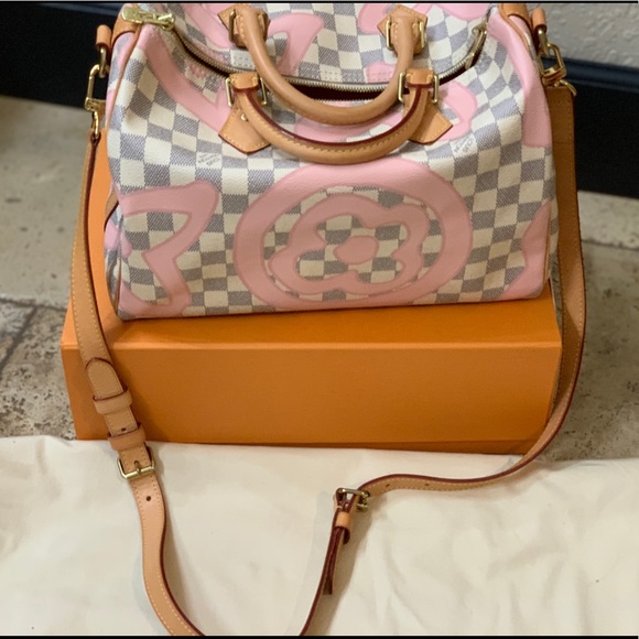 Louis Vuitton Authentic EUC TAHITIENNE SPEEDY B - Picture 9 of 16